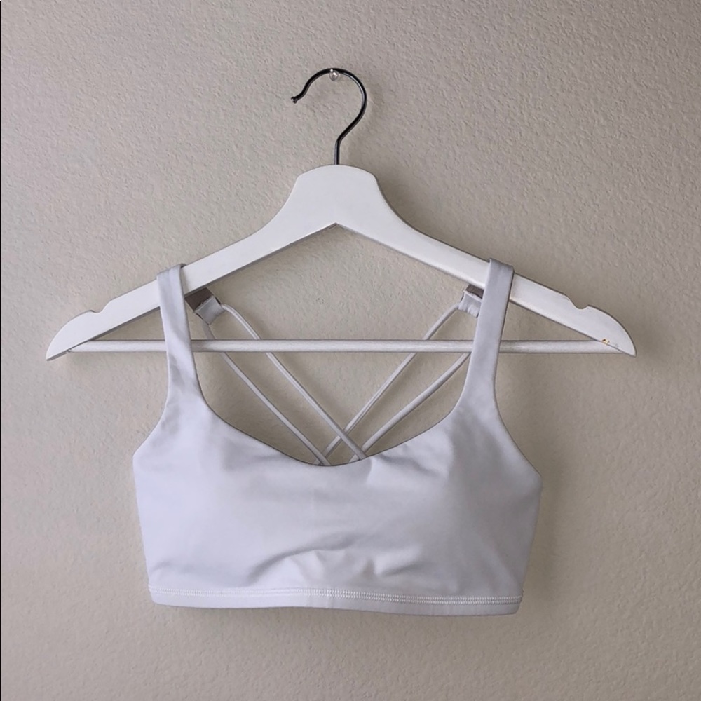 Lululemon Free to be Bra Light Support White Size4